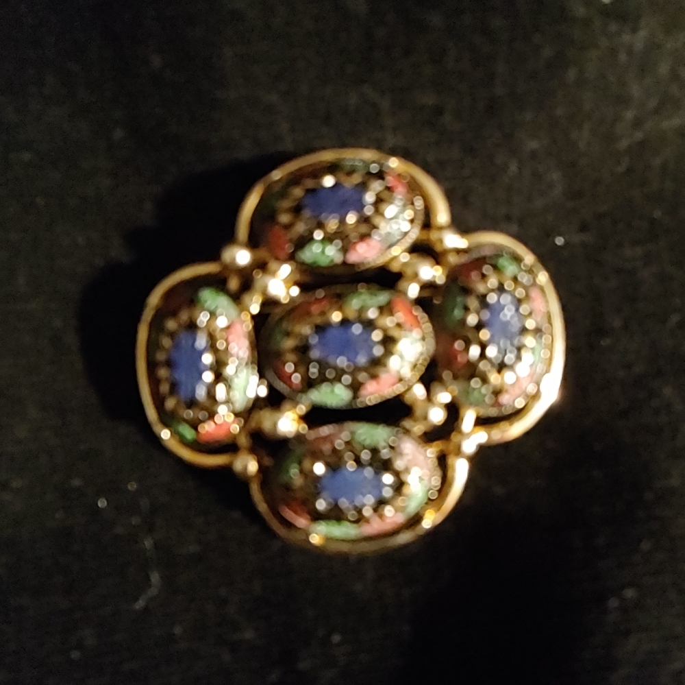 Vtg Sarah Coventry "Light of the East" Brooch